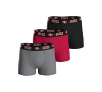 Huddle Calzoncillo boxer 'NFL San Francisco 49ers' gris / rojo / negro M gris / rojo / negro