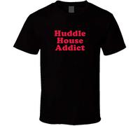 Huddle House Addict Trending Kendall Inspired Designer Food Fan T Tshirts Camisetas y Tops Black(X-Large)