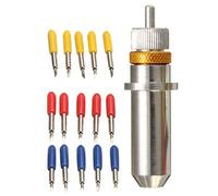 HuddleGlow 15 PCS 30/45/60 Grados de Cuchillas de Carburo de Corte de Vinilo con Soporte de Cuchilla Carcasa de Cuchilla para MáQuinas de Corte de Vinilo Silhouette Cameo 3