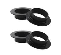 HuddleGlow 4 Piezas Eje de Bicicleta BB Soporte Inferior Cojinete de Eje Medio Cubierta de Copa de ProteccióN Bicicleta de Carretera de MontañA Piezas de Bicicleta