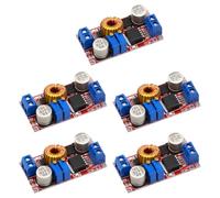 HuddleGlow 5 Piezas 5A DC una DC CC CV Placa de Carga de Batería de Litio Convertidor de Potencia LED 5-32V una 0.8-30V Módulo de Cargador de Litio XL4015
