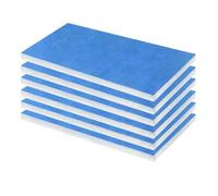 HuddleGlow 6 X Filtros para Cabina de Pintura, Filtros Portátiles para Cabina de Pulverización, Filtros Escape para Cabina de Pintura, para Reemplazar Cabinas de Pulverización con Aerógrafo.