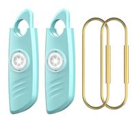 HuddleGlow Alarma de Seguridad Personal, 2 Paquetes de Sirena de 140 DB, Alarma Personal con Sonido Seguro, Luz EstroboscóPica y, Dispositivos de Seguridad Personal