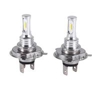 HuddleGlow H4 9003 HB2 Kit de Bombillas de Faros LED Alto Bajo Rayo Brillante 35W 4000LM 6000K