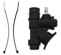 HuddleGlow Inflador EléCtrico Universal para Buceo con Boquilla de áNgulo de 45 Grados para VáLvula de Seguridad Tipo K de 1 Manguera EstáNdar