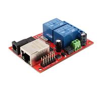 HuddleGlow LAN Ethernet Tarjeta de Relé de 2 VíAs Interruptor de Retardo MóDulo de Controlador/UDP Servidor Web