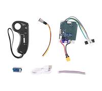 HuddleGlow Para MonopatíN EléCtrico Conjunto de Controlador de Motor de Correa de TransmisióN úNica Longboard ESC Scooter Mainboard con Control Remoto