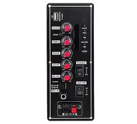 HuddleGlow Placa Amplificadora de 7,4 V Square Dance 2X10W Amplificador de Altavoz Compatible con Bluetooth AUX U-Disk Altavoz de 5-8 Pulgadas Cine en Casa DIY