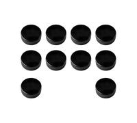 HUDFVIOI Discos de Hockey 10Pcs Ice Hockey Pucks Standard Rubber Professional Quality Flat Both Sides Dense Texture for Training Practice Game para Práctica y Entrenamiento