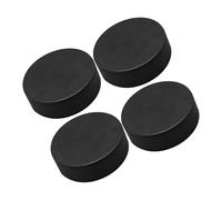HUDFVIOI Discos de Hockey 4pcs Sport Foam Ice Training Puck For Practice Competition Outdoor Hockey Supplies PVC Team Sports para Práctica y Entrenamiento