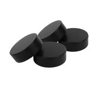 HUDFVIOI Discos de Hockey 4Pcs Training Hockey Puck Sport Foam Ice for Practicing Games Enhances Coordination Strength Ideal for Players para Práctica y Entrenamiento