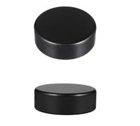HUDFVIOI Discos de Hockey 6pcs Ice Puck Hockey Training Balls Foam Pucks For Indoor Floor Practice Sport Soft Accessory Team Sports para Práctica y Entrenamiento(Black)