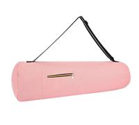 HUDFVIOI Funda Esterilla Yoga Bolsa de Almacenamiento Fitness 80cm, Esterilla Yoga Oxford Multifuncional, Bolsillo Gran Capacidad, Ligera, Plegable for Acampar al Aire Libre(Pink)