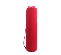 HUDFVIOI Funda Esterilla Yoga Bolsa de Lona for Esterilla Yoga, Bolsa Transporte, Gimnasio, Mochila, Bolsas alargadas, Almacenamiento multifunción for Fitness(Red)