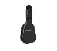 HUDFVIOI Funda para Guitarra Mochila Impermeable for Guitarra acústica de 36/38/39/40/41 Pulgadas, Gruesa, algodón Oxford Acolchado 12 mm, Color Negro para Guitarra Acústica(36 Inch Black)