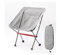 HUDFVIOI Sillas de Camping Silla Plegable Portátil For Acampar, con Forma De Luna For Exteriores, For Senderismo, Picnic, Pesca, Turística For Caminata Natural(04)