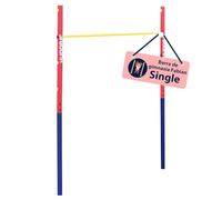 HUDORA barra de gimnasia Fabian Standard/Pro - Barra de gimnasia simple/doble para niños y adultos - ajustable en 4 posiciones de altura - Barra fitness resistente para exteriores para hasta 100 kg