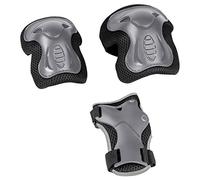 HUDORA 83187 Hornet-Juego de Protecciones (Talla S, Unisex niños, Plata, Small