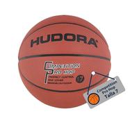 Hudora Balconcesto Competition Pro Hop - Baloncesto tamaño 7 Ligeramente inflado - Baloncesto Uso en Exteriores e Interiores para niños, Adolescentes y Adultos