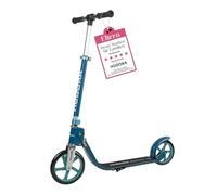 HUDORA BigWheel® 215 - Patinete de Aluminio cómodo para hasta 100 kg - Scooter Ajustable en Altura y Plegable - Patinete Estable para niños, niñas/Adolescentes y Adultos