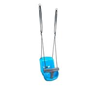 HUDORA Columpio para bebés ajustable en altura de 120 a 180 cm para el jardín | Columpio para bebés al aire libre | Columpio con barra de seguridad y cinturón de seguridad | Peso máximo: 25 kg