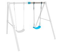HUDORA Columpio Vario 64036 - Balancín para Exteriores, Columpio Infantil, Columpio de jardín, Multicolor