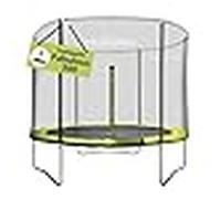 Hudora fabulous trampolín 300v - trampolín para exteriores con red d