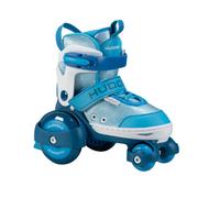 HUDORA Roller Skates My First Quad en diferentes tallas y colores - patines para niños hasta 20 kg - patines para niños ajustables - patines de iniciación con ruedas grandes