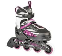 Hudora Patines en línea MIA Enrollador infantil Negro/Morado 29-32
