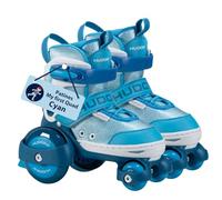 HUDORA Roller Skates My First Quad en diferentes tallas y colores - patines para niños hasta 20 kg - patines para niños ajustables - patines de iniciación con ruedas grandes
