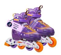 HUDORA Patines de Ruedas MIA/Leon - Patines para niños/Adolescentes y Adultos en Diferentes Tallas y Colores - Ajustables en 4 Tallas - cómodos y Elegantes