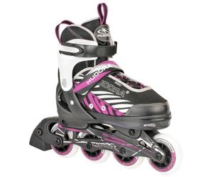 HUDORA Patines de Ruedas MIA/Leon - Patines para niños/Adolescentes y Adultos en Diferentes Tallas y Colores - Ajustables en 4 Tallas - cómodos y Elegantes