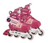 HUDORA Patines en línea Comfort - Patines en línea para niños y jóvenes en Diferentes tamaños - Patines en línea hasta 6 tamaños en Anchura y Longitud Ajustable - Transpirable