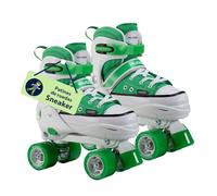 HUDORA patines Sneaker grass - tallas 36-39 - Patines para niños ajustables en más de 4 tallas - Patines para niños y adolescentes - Zapatos con ruedas con 4 plantillas intercambiables