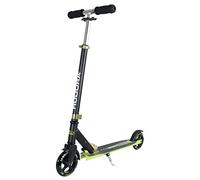 HUDORA Patinete BigWheel, patinete para niños y adultos, patinete urbano de hasta 100 kg, plegable y regulable en altura, verde, 14254
