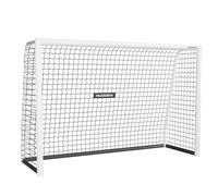 Hudora Portería de Fútbol Avanzada 120/180/240/300 I para Niños/Jóvenes & Adultos I Ideal para Jardín I Impermeable & Estable para Entrenamiento de Fútbol con Red de Malla Fina