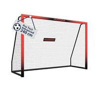 HUDORA Portería de Fútbol Pro Tect Advanced - para Exteriores, con Red, Resistente a la Intemperie, para niños y Adultos - Montaje Sencillo - Pared de Tiro Cremalleras y Velcro