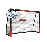 HUDORA Portería de fútbol Pro Tect Advanced - Portería de fútbol Exterior con Red y Revestimiento Impermeable para niños y Adultos - Fácil Montaje en el jardín - Portería con Cremallera,180 x 120
