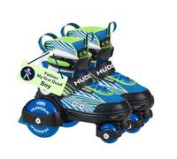 HUDORA Roller Skates My First Quad en Diferentes Tallas y Colores - Patines para niños hasta 20 kg, Ajustables, iniciación con Ruedas Grandes