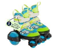 HUDORA Roller Skates My First Quad en Diferentes Tallas y Colores - Patines para niños hasta 20 kg, Ajustables, iniciación con Ruedas Grandes