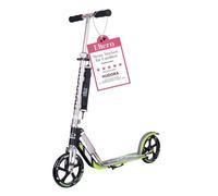 HUDORA Scooter BigWheel 205 - Rodillo de aluminio estable - Patinete urbano ajustable y plegable con soporte - Patín deportivo para niños y adultos hasta 100kg