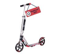 HUDORA Scooter BigWheel 205 - Rodillo de aluminio estable - Patinete urbano ajustable y plegable con soporte - Patín deportivo para niños y adultos hasta 100kg