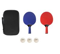 HUDORA Set de Tenis de Mesa para torneos/Partidos - Palas y Pelotas de Tenis de