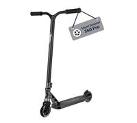HUDORA Stunt Scooter 360 Pro - Scooter de Acrobacias Freestyle Manillar Sobredimensionado - Scooter Deportivo con rigidez Extrema y dirección de 360 Grados