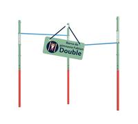 HUDORA Turnreck Fabian - barra alta para exterior - barra alta para el jardín - juego de trepa para niños y adolescentes - barra alta 100 kg peso usuario