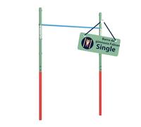 HUDORA Turnreck Fabian - barra alta para exterior - barra alta para el jardín - juego de trepa para niños y adolescentes - barra alta 100 kg peso usuario