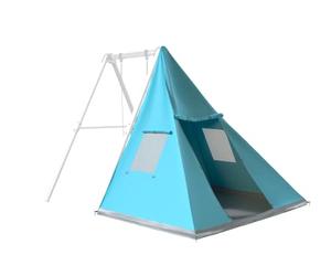 HUDORA Vario Módulo Complementario de Columpio Carpa - Tienda Infantil Protegida contra Rayos UV con Material PE Impermeable y Mosquitero - Juego con Opción de Ampliación para Niños y Adultos
