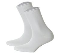 Hudson 2 Par Calcetines Mujer - Only 2-Pack, Media, Skate, Monocromo