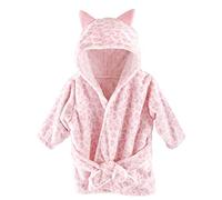 Hudson Baby Albornoz de felpa animal, leopardo