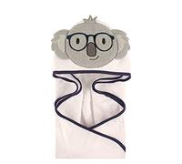 Hudson baby Animal Face Toalla con Capucha Gris Smart Koala Talla:Talla única